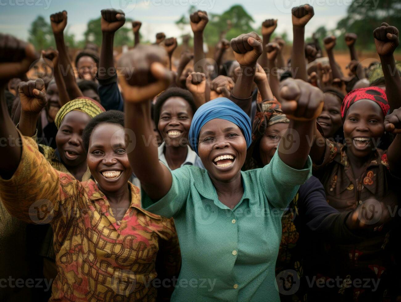 Photograph of Women who lift empower themselves AI Generative photo