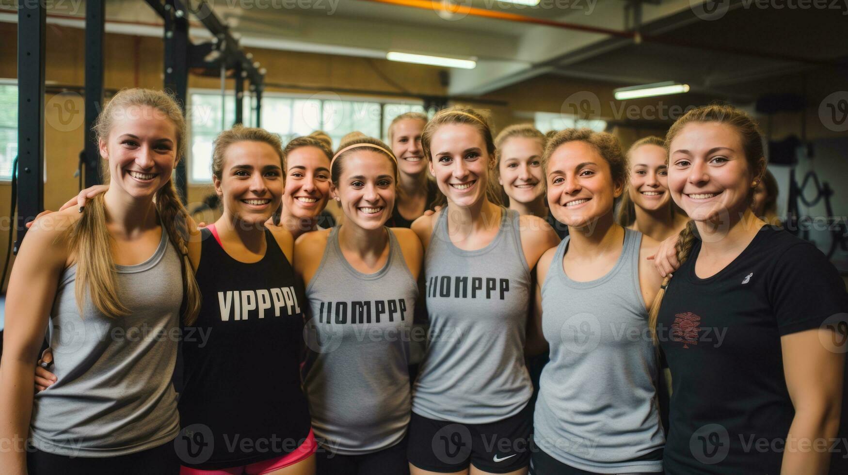 Photograph of Women who lift empower themselves AI Generative photo