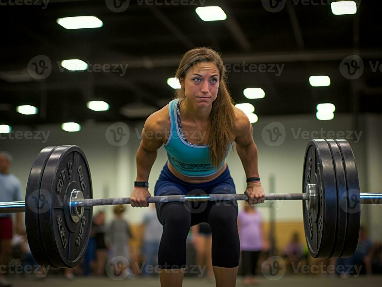 Photograph of Women who lift empower themselves AI Generative photo