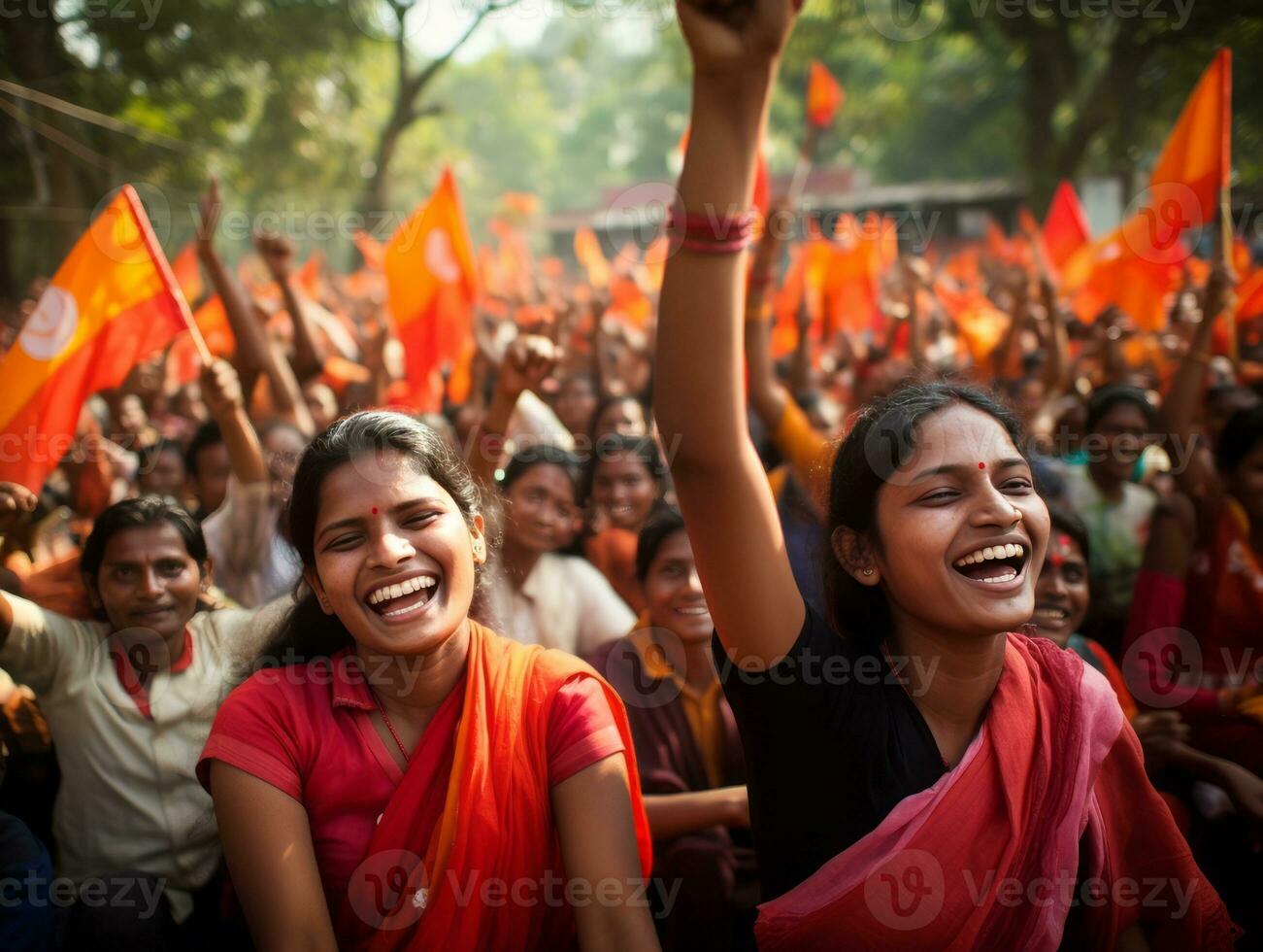 Photograph of Women who lift empower themselves AI Generative photo