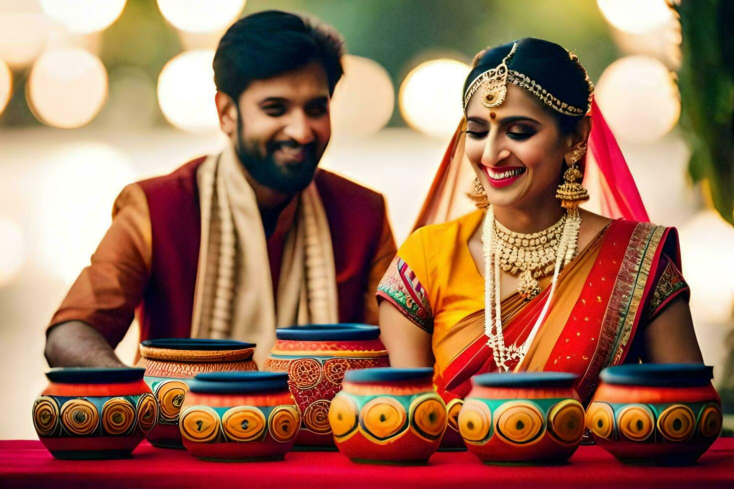 indian wedding photography in bangalore. AI-Generated photo