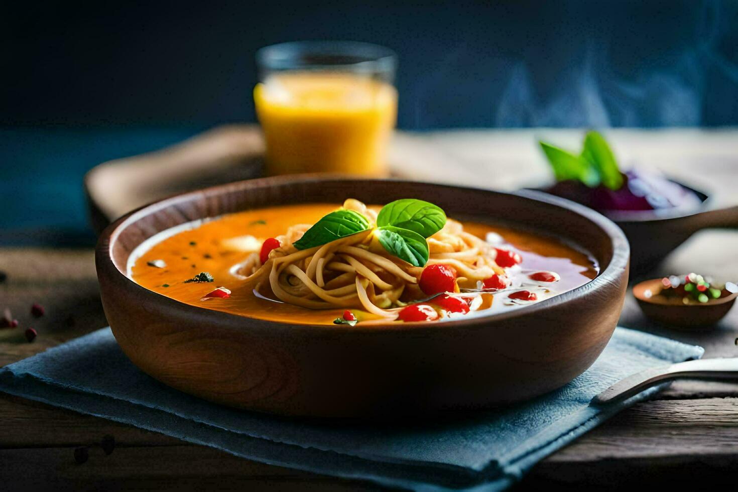 the best soup recipes for winter. AI-Generated photo