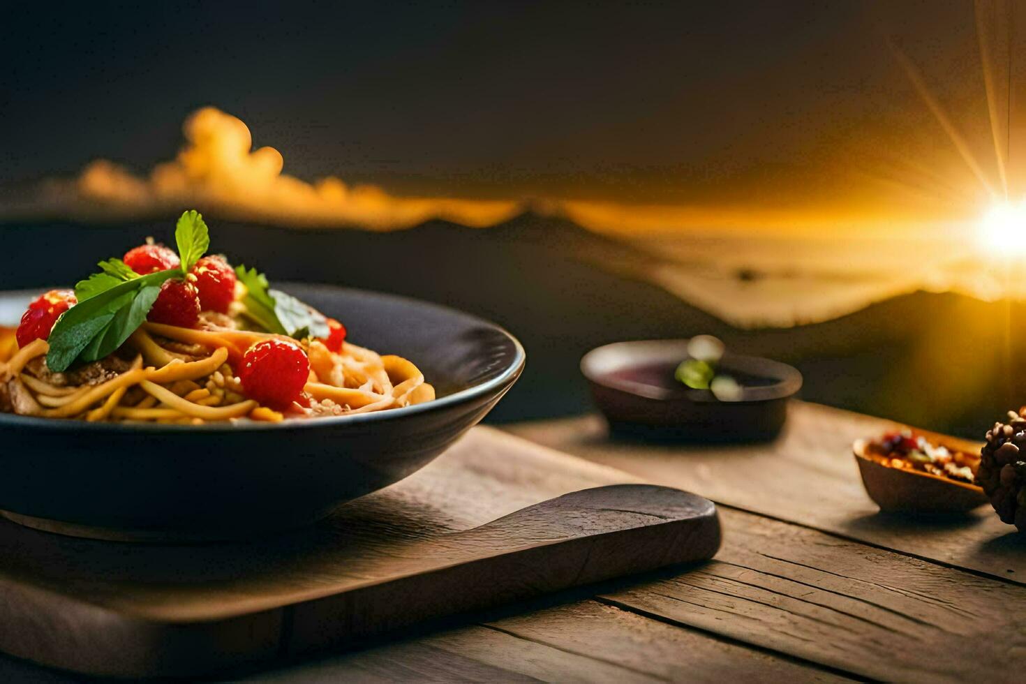 the best food in the world. AI-Generated photo