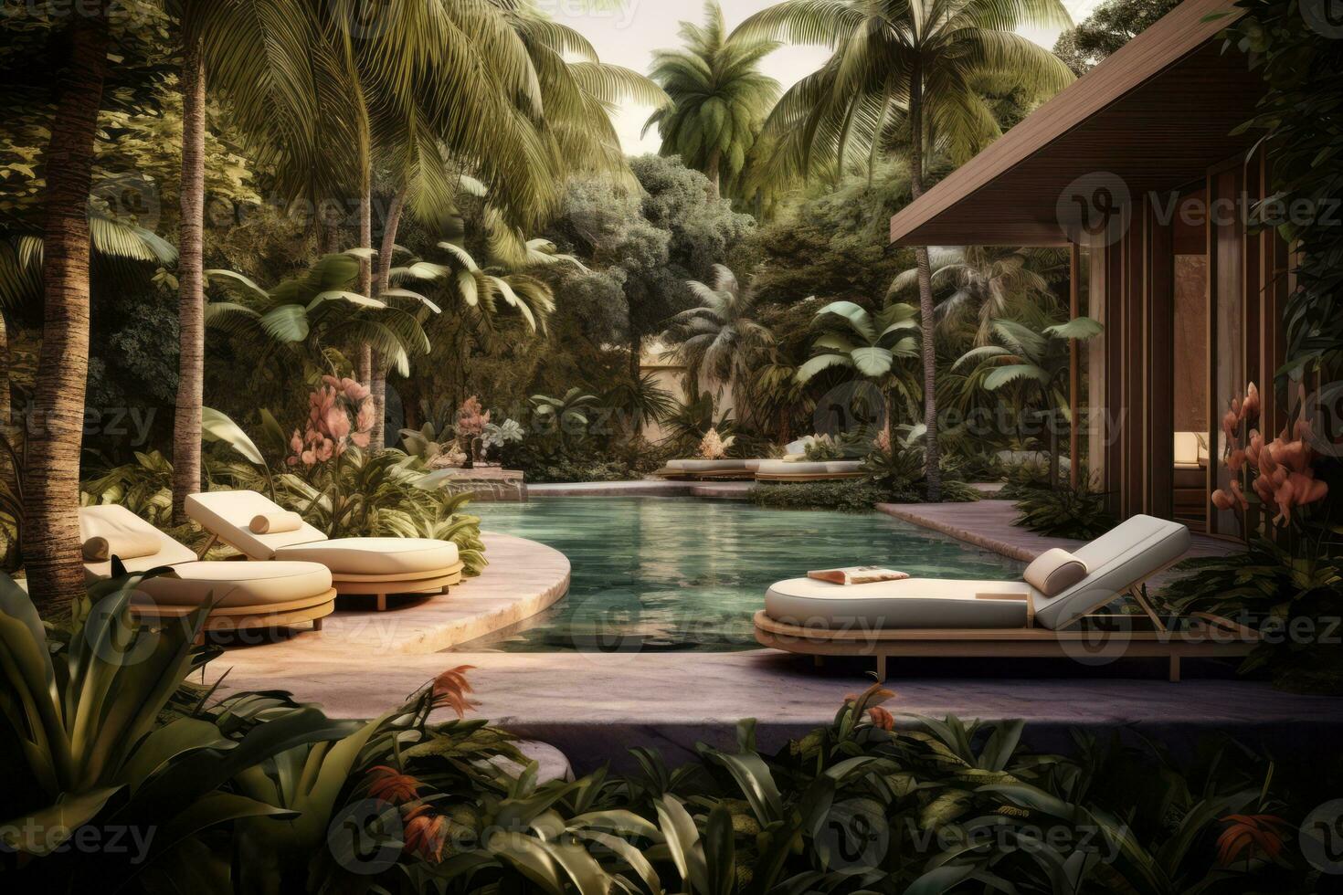 Luxury pool sale lounge chairs