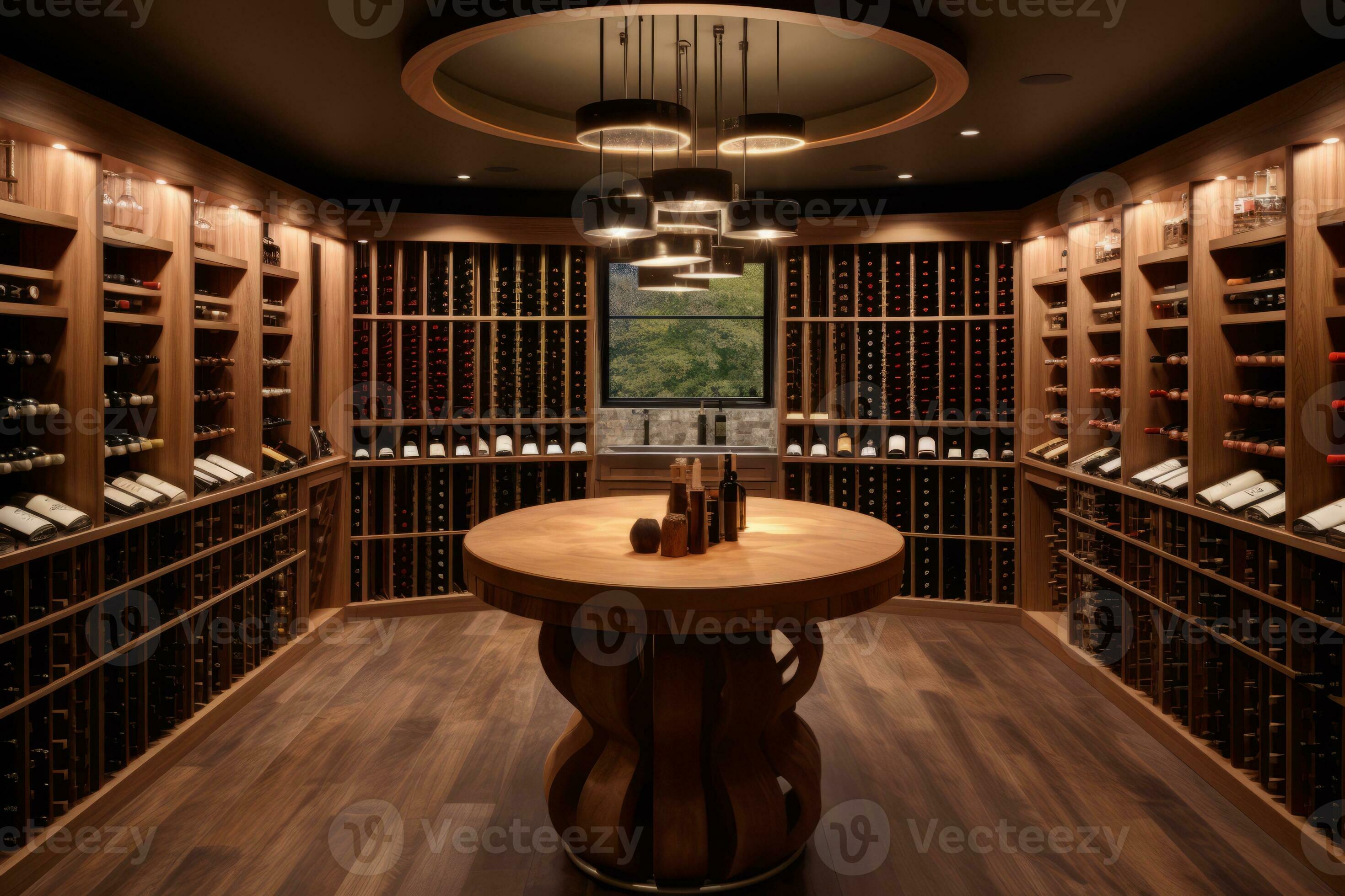 Wine discount storage area