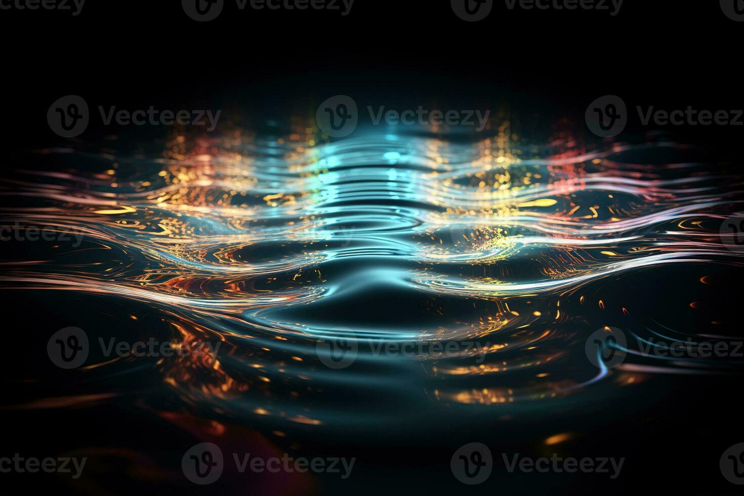 Ripples of energy. Psychic waves. Medium distorting the air. Their intuitive abilities tap into kinetic etheric frequencies beyond the normal range of human perception. Generative AI photo