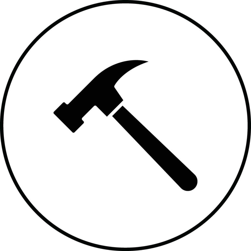 Hammer Vector Icon