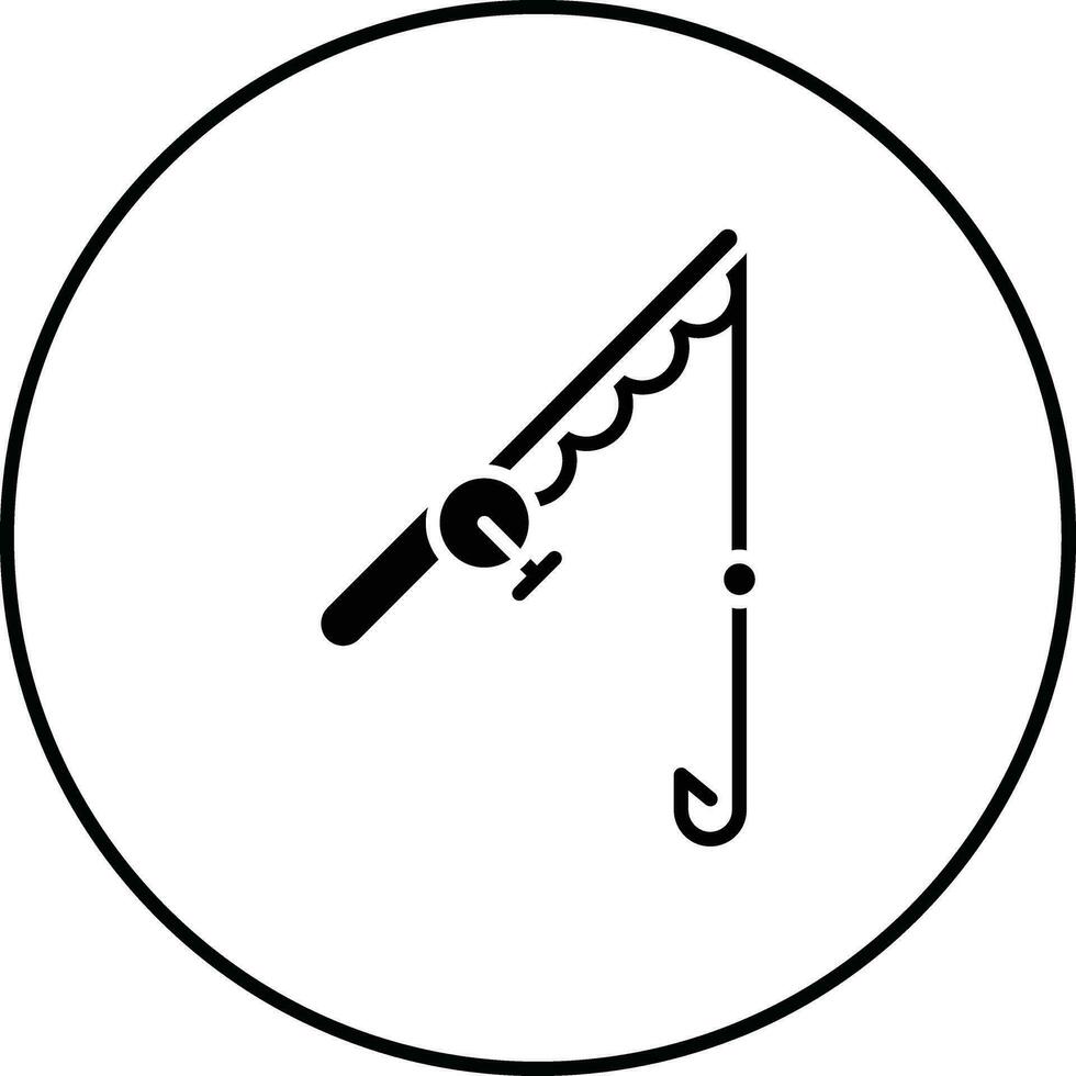 Fishing Rod Vector Icon