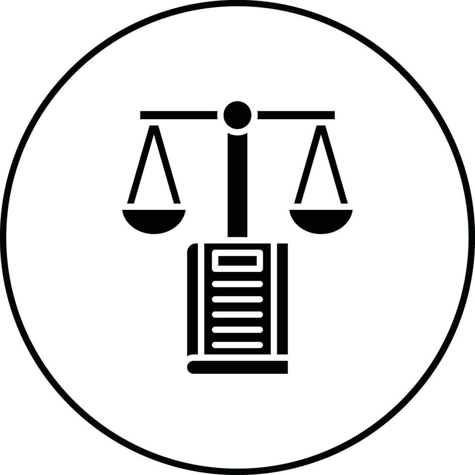 Common Law Vector Icon