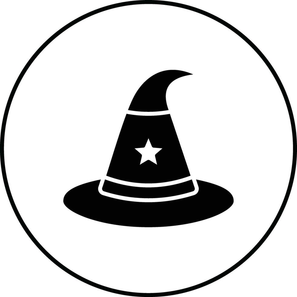 Witch Hat Vector Icon