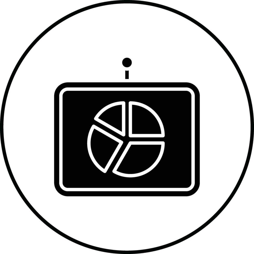 Pie Chart Vector Icon