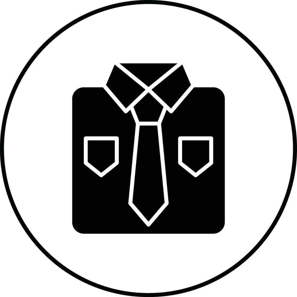 Business Shirt Vector Icon