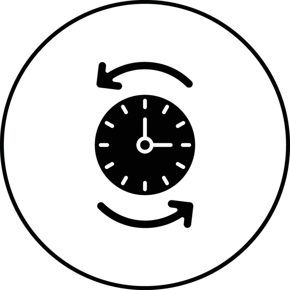 Time Tracking Vector Icon