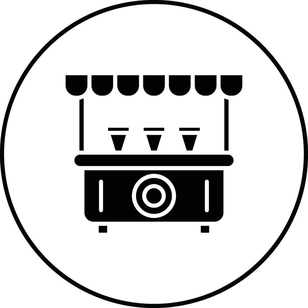 Drinks Stall Vector Icon