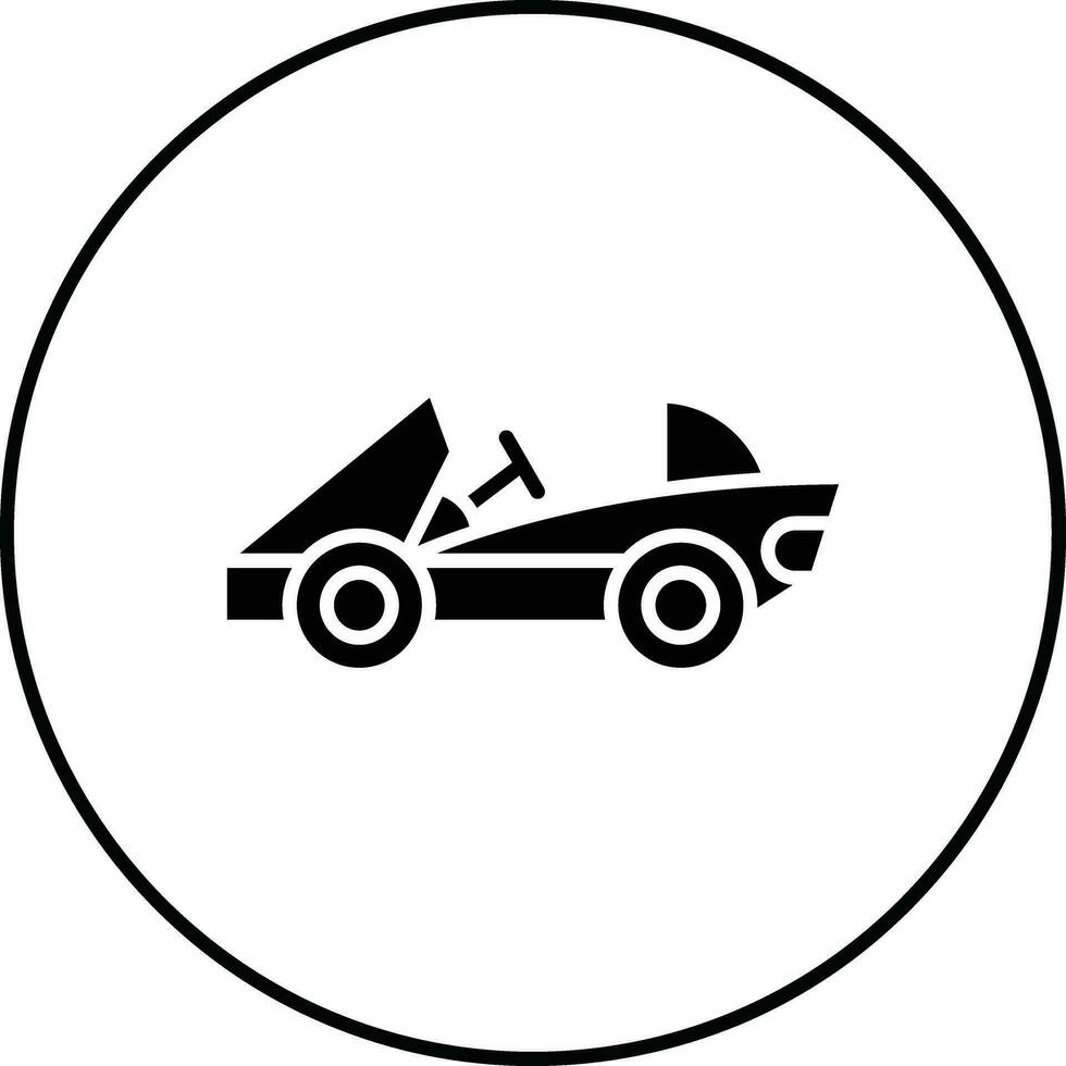 Go Kart Vector Icon