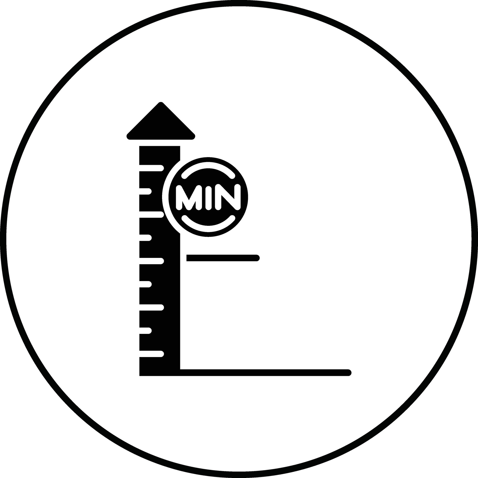 Height Limit Vector Icon 31554575 Vector Art at Vecteezy