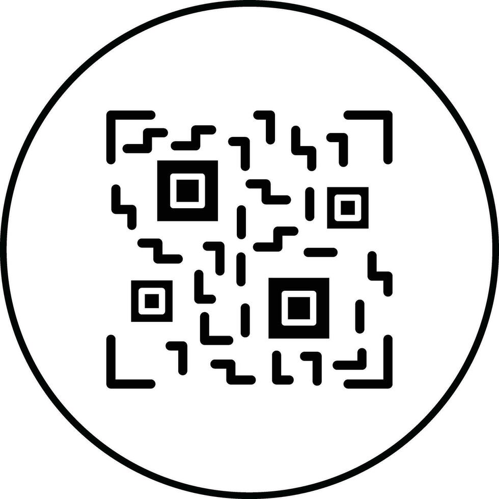 QR Code Vector Icon