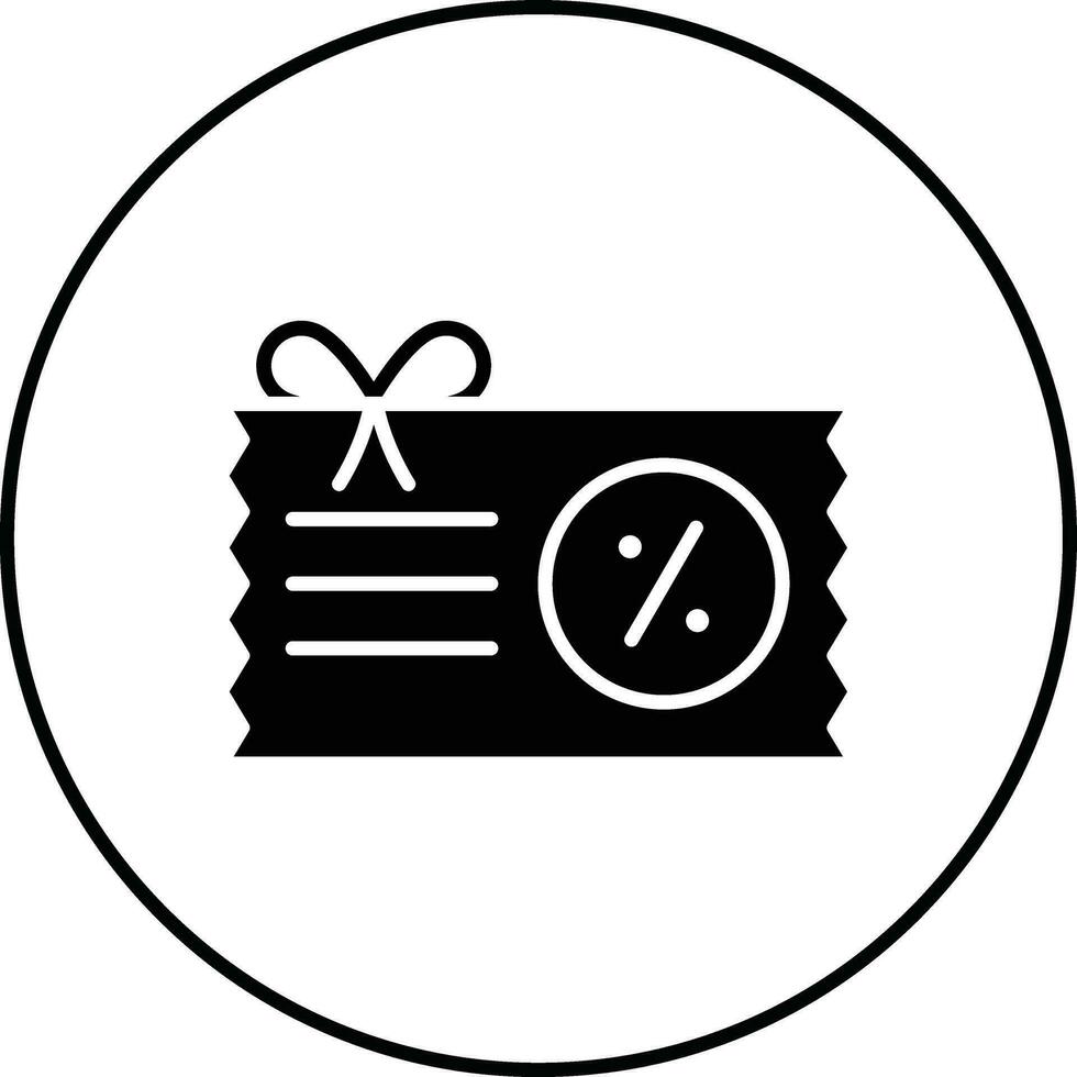 Voucher Vector Icon