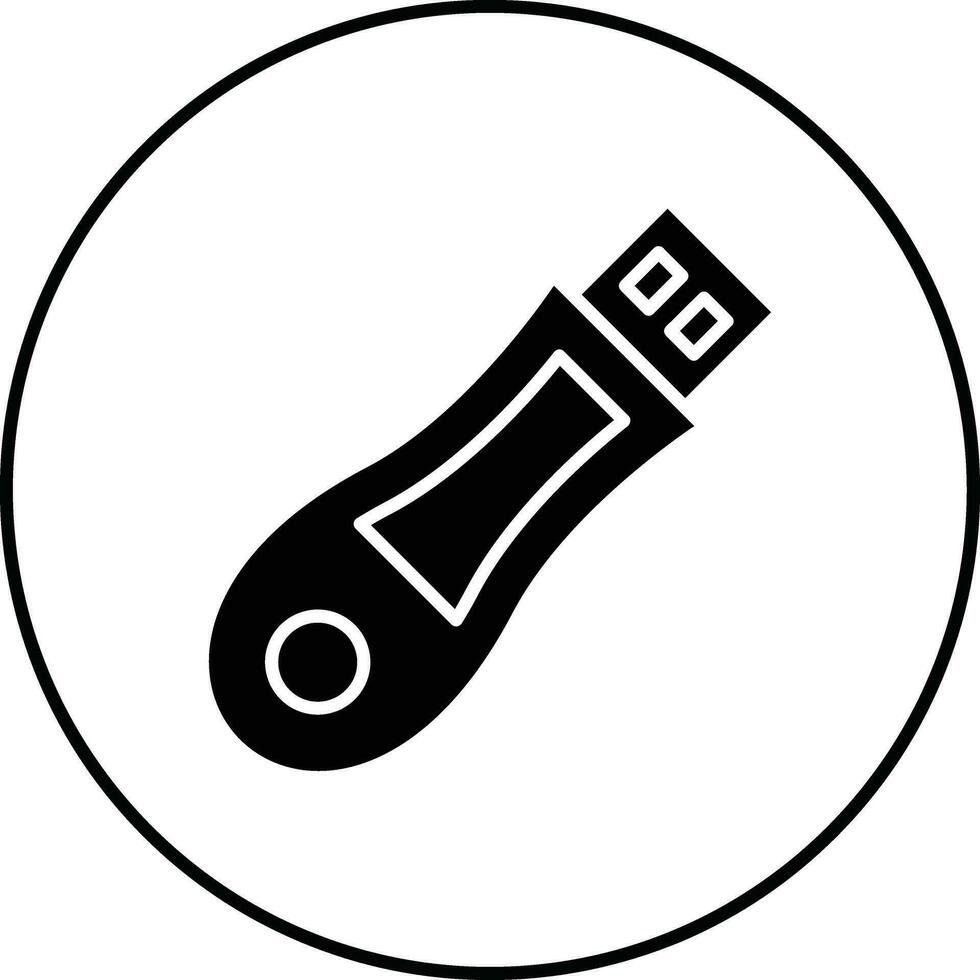 Pendrive Vector Icon