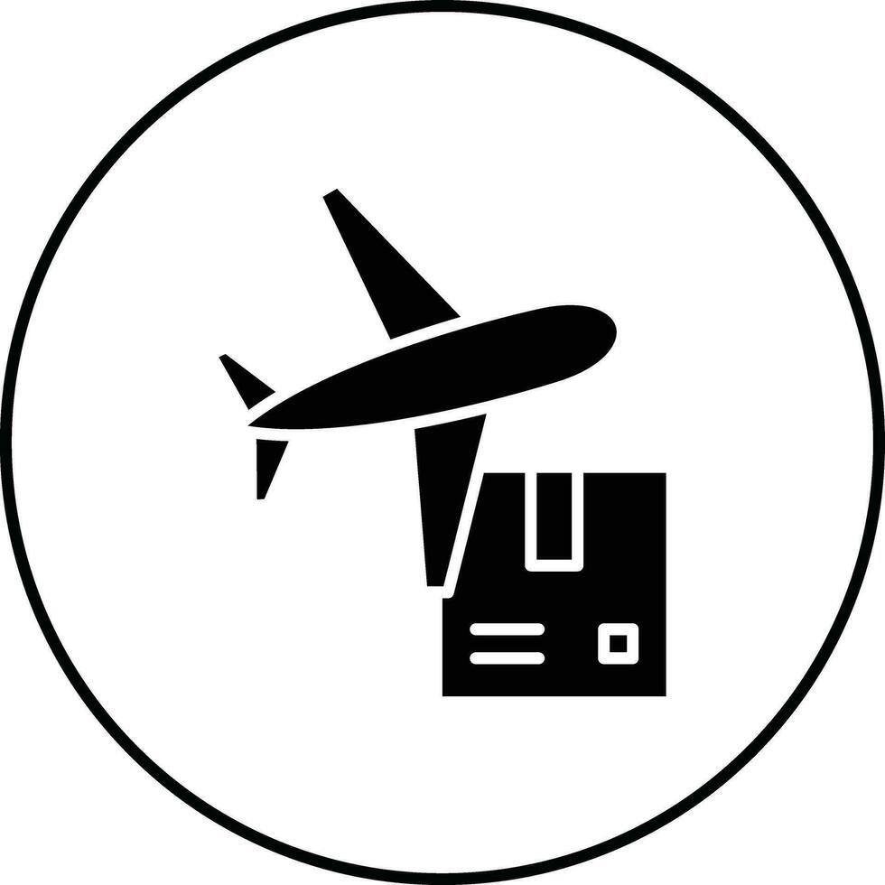 Worldwide Shipping Air Vector Icon