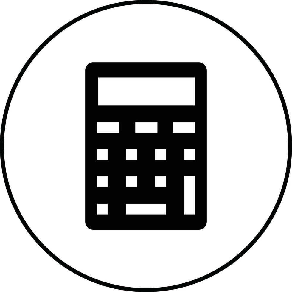 Calculator Vector Icon