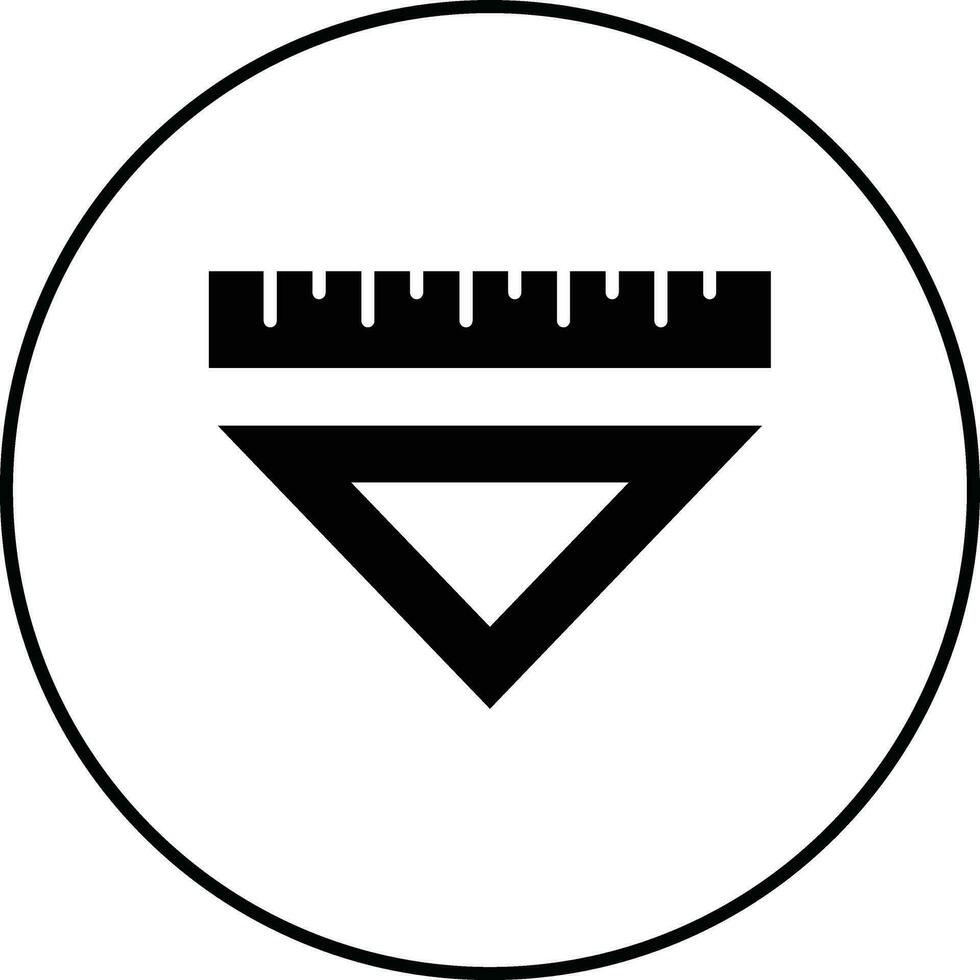 Ruler Vector Icon