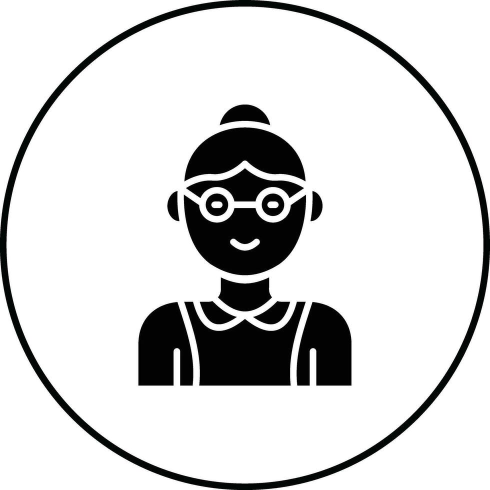 Grandmother Vector Icon