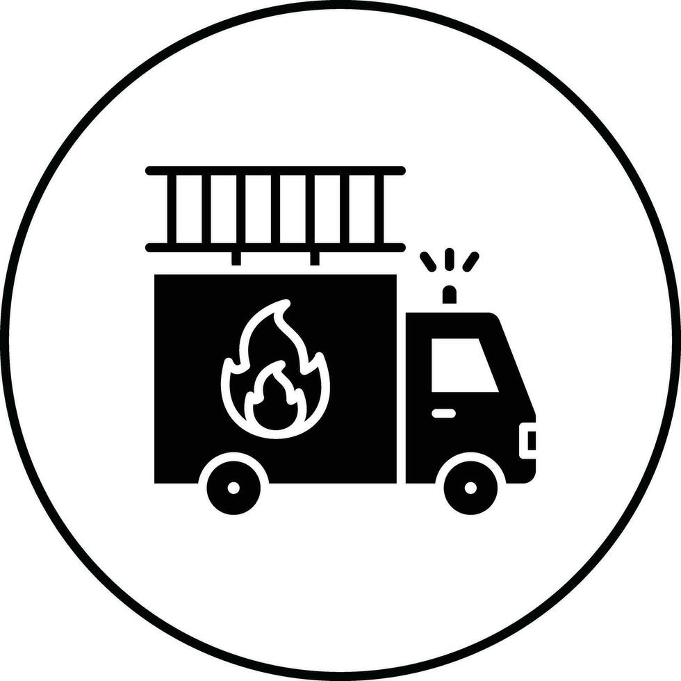 Firetruck Vector Icon