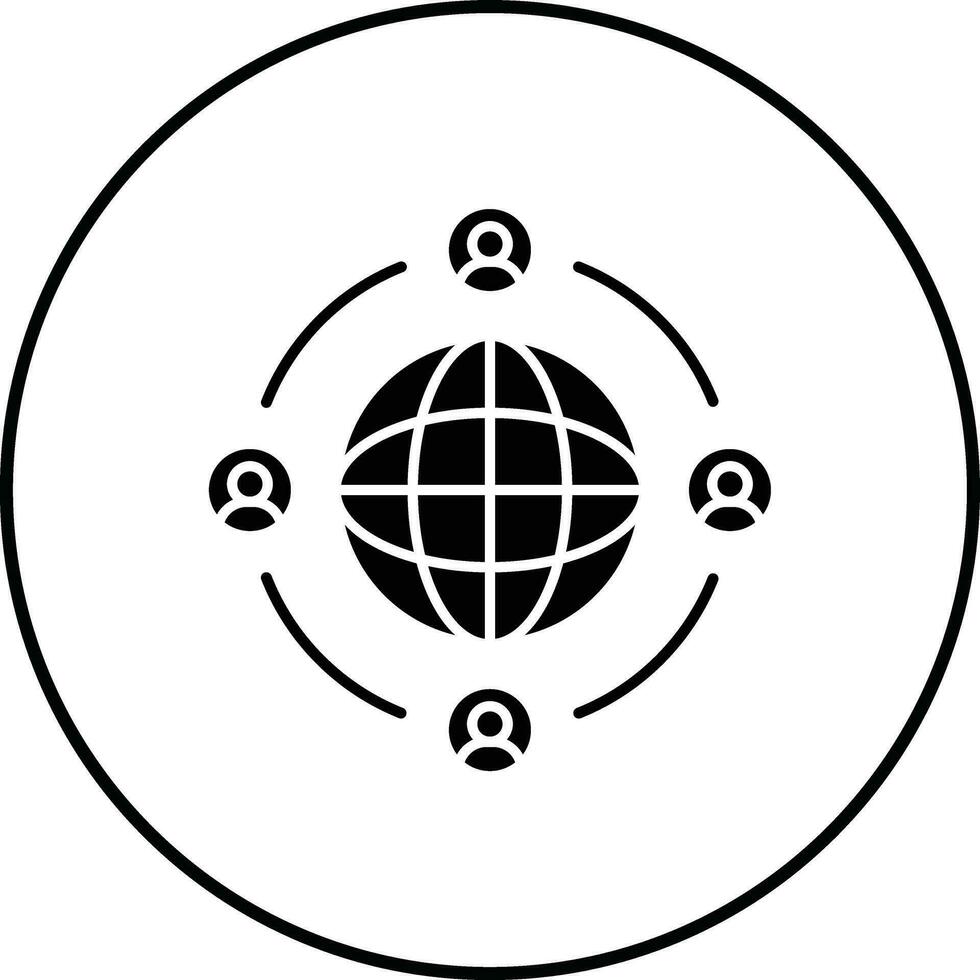 User Connection Vector Icon