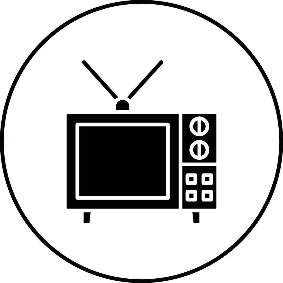 icono de vector de television