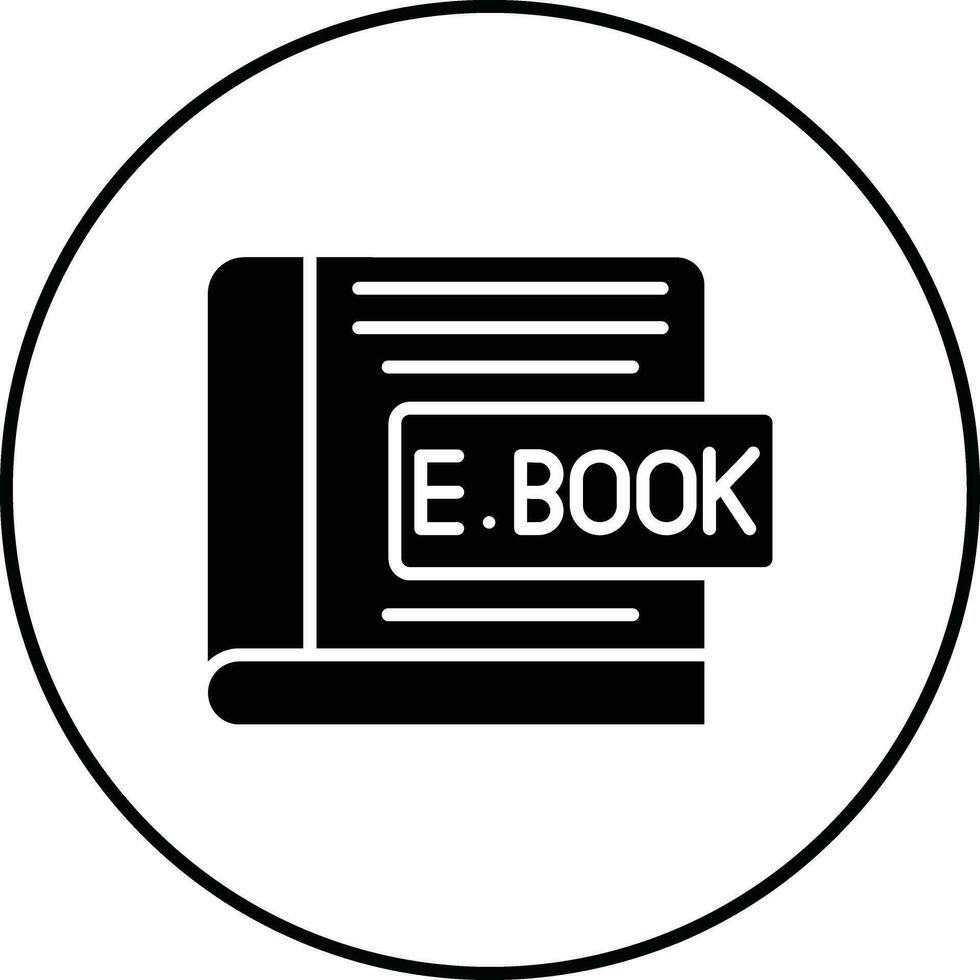libros electrónicos vector icono