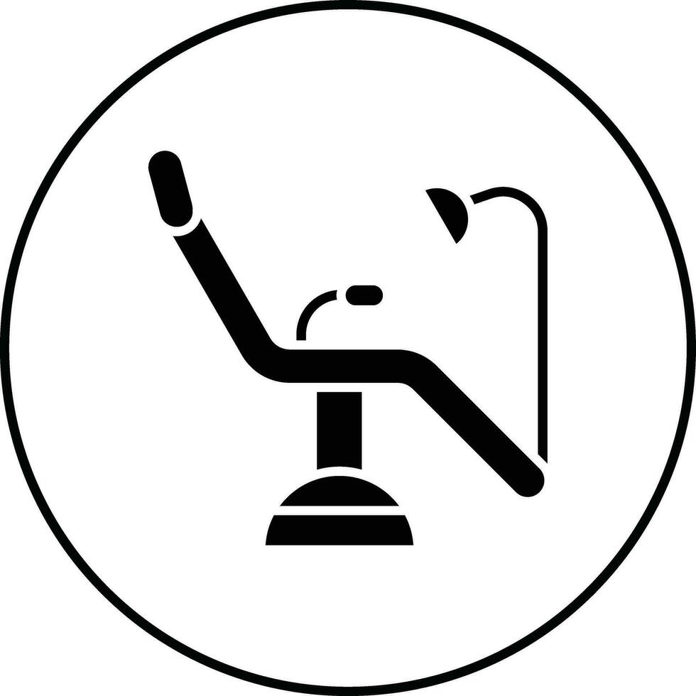 Dental Chair Vector Icon