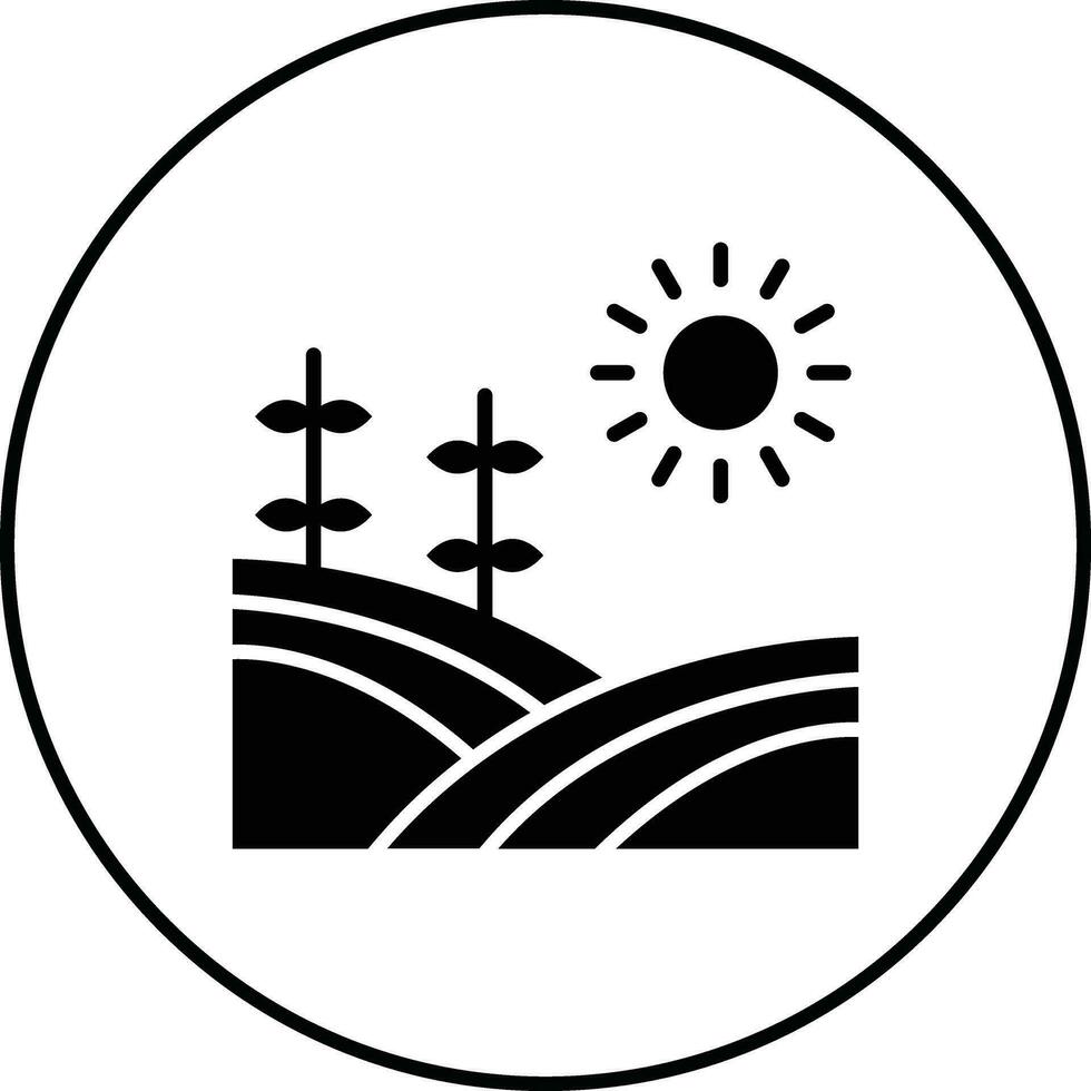 Field Vector Icon