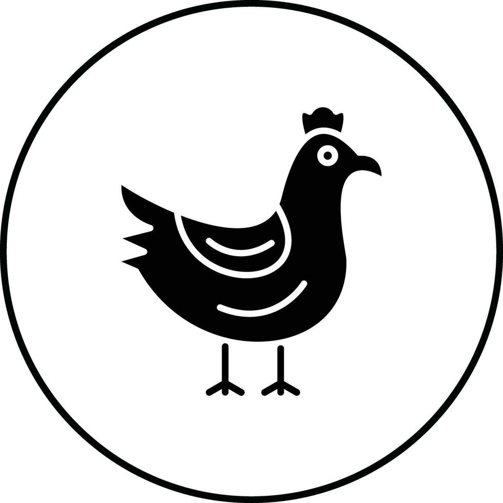 Chicken Vector Icon