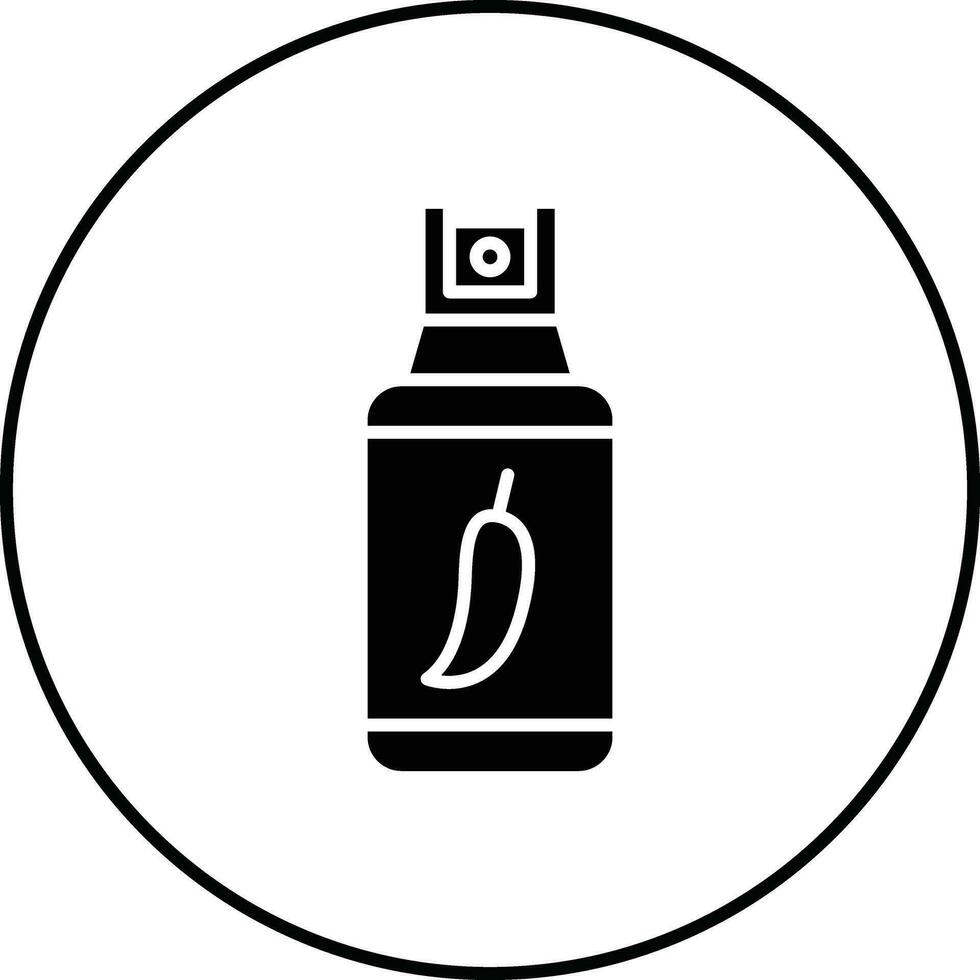 Pepper Spray Vector Icon