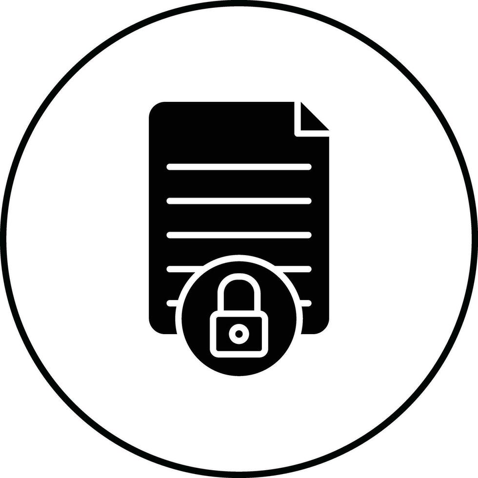 Data Security Vector Icon
