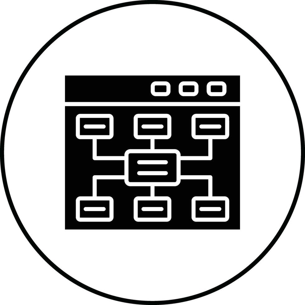 Sitemap Vector Icon