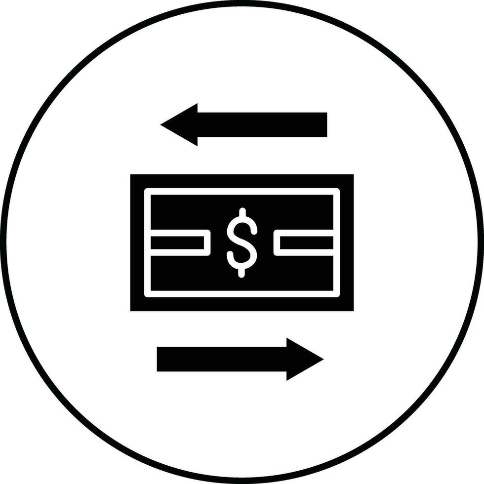 icono de vector de transacción