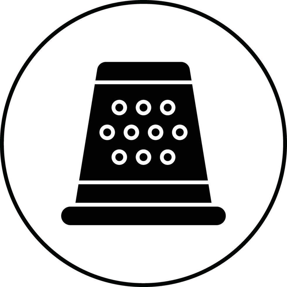 Thimble Vector Icon