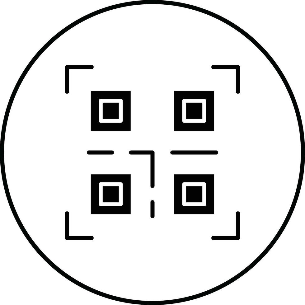 QR Code Vector Icon