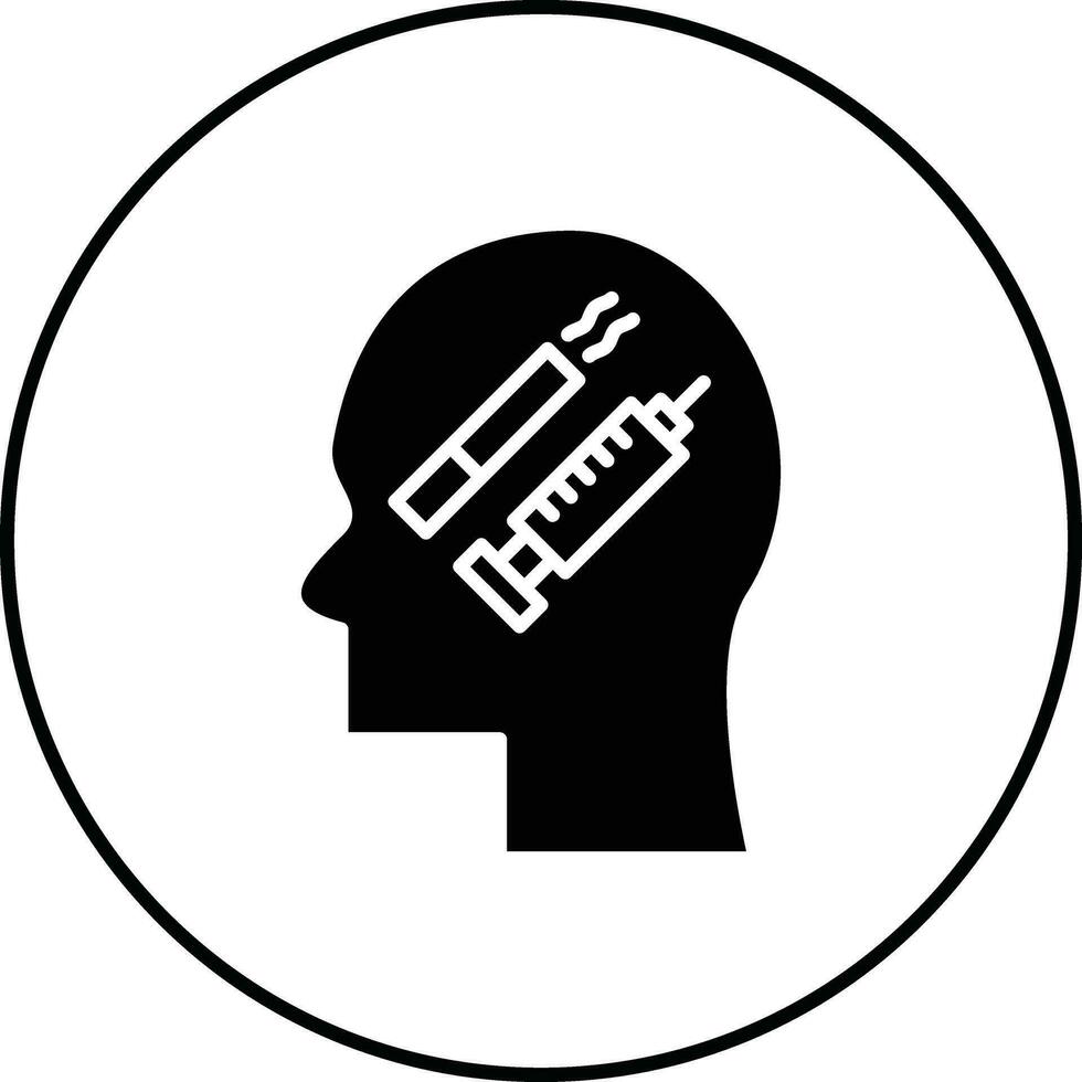 Addiction Vector Icon