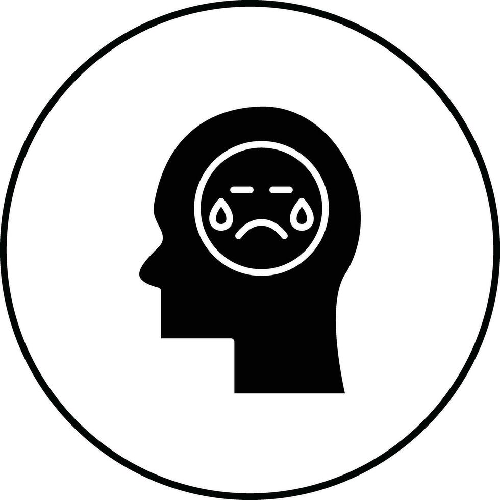 Sadness Vector Icon