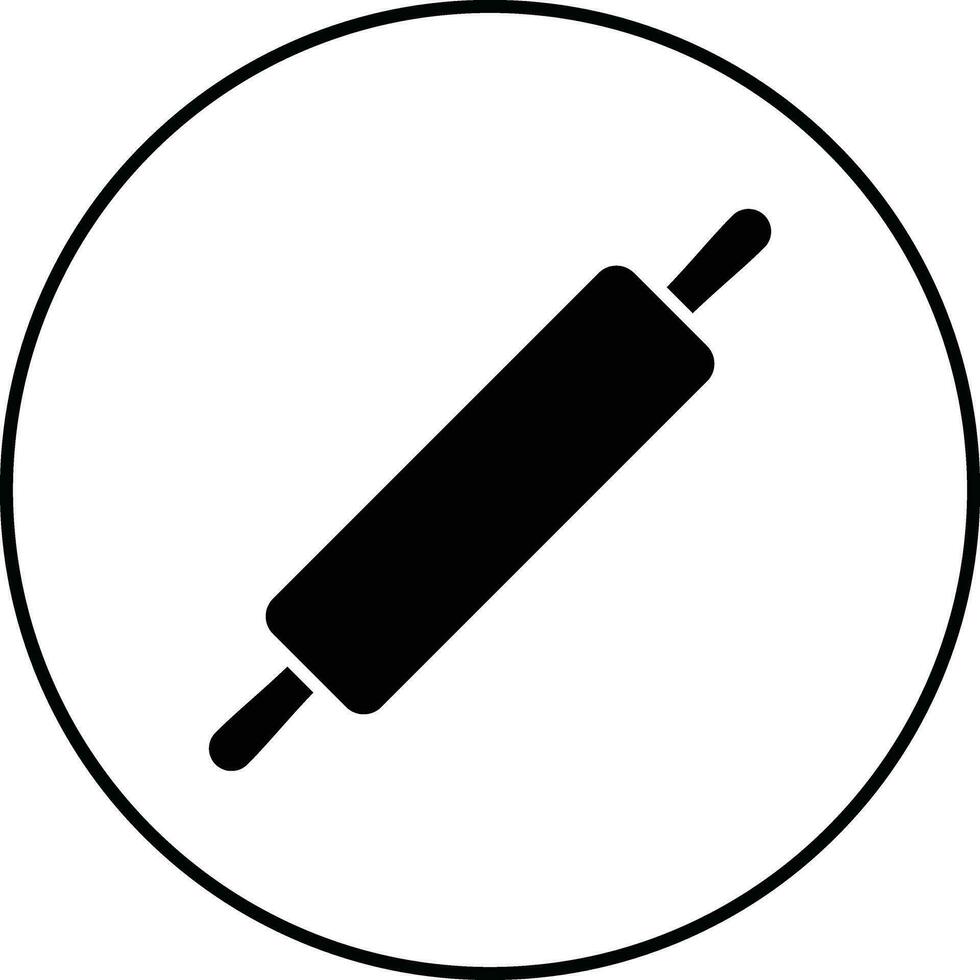 Rolling Pin Vector Icon