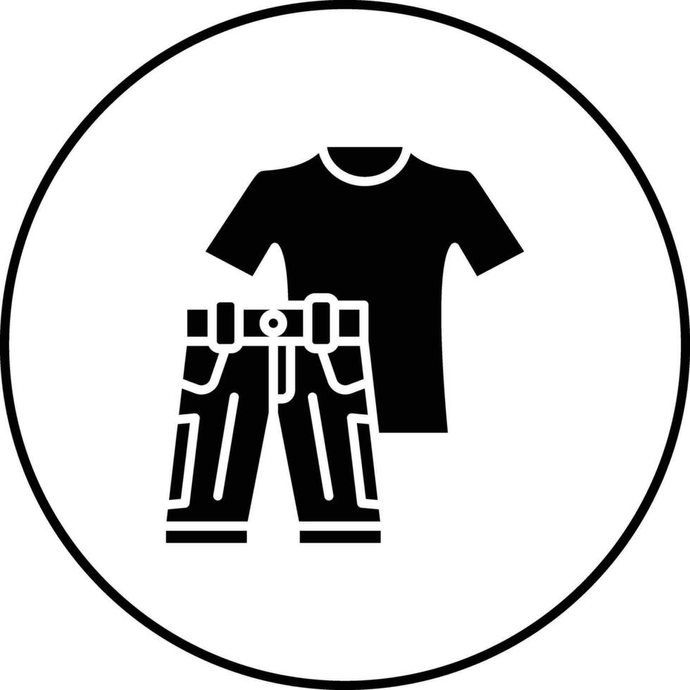 Sport Wear Vector Icon