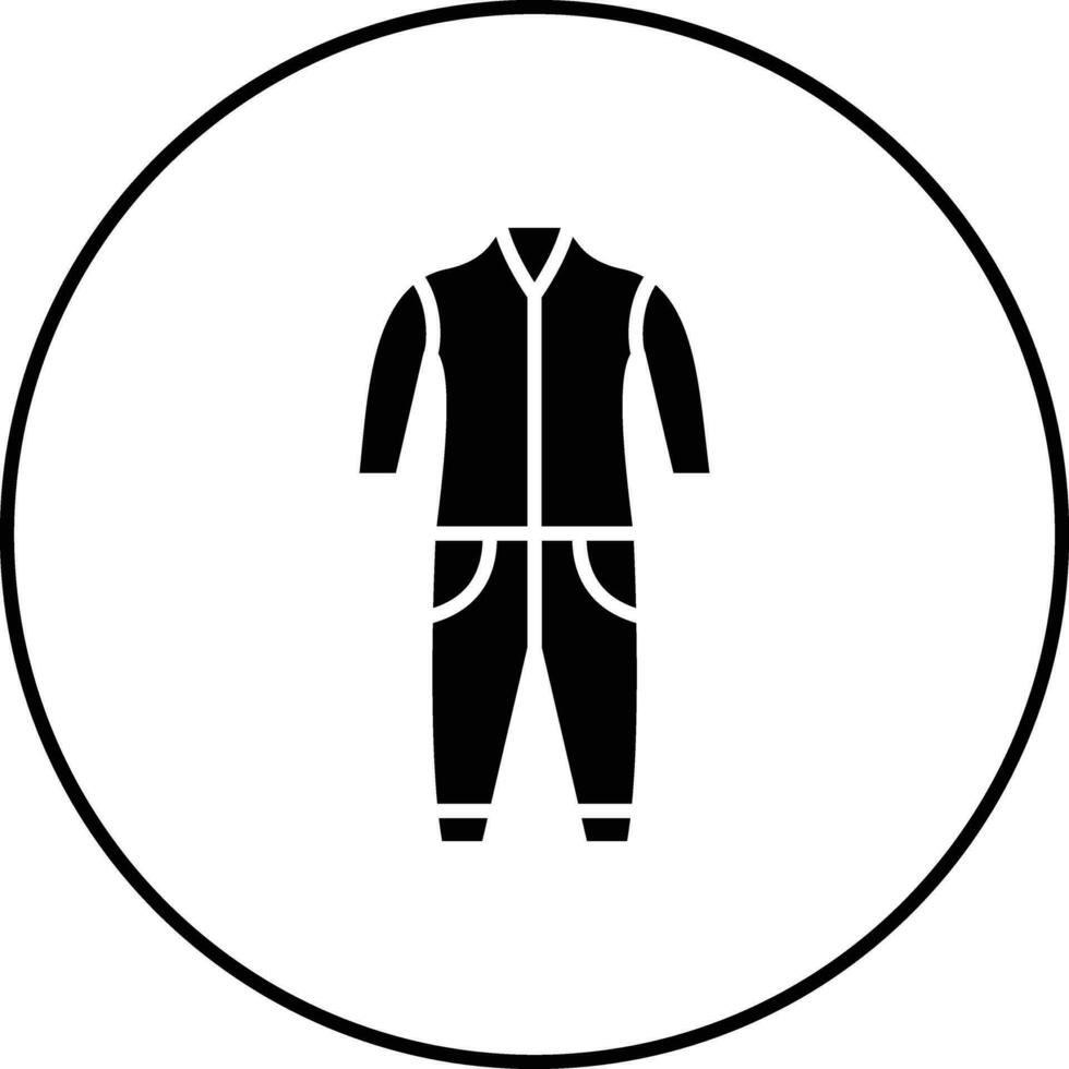 Overall Clothes Vector Icon