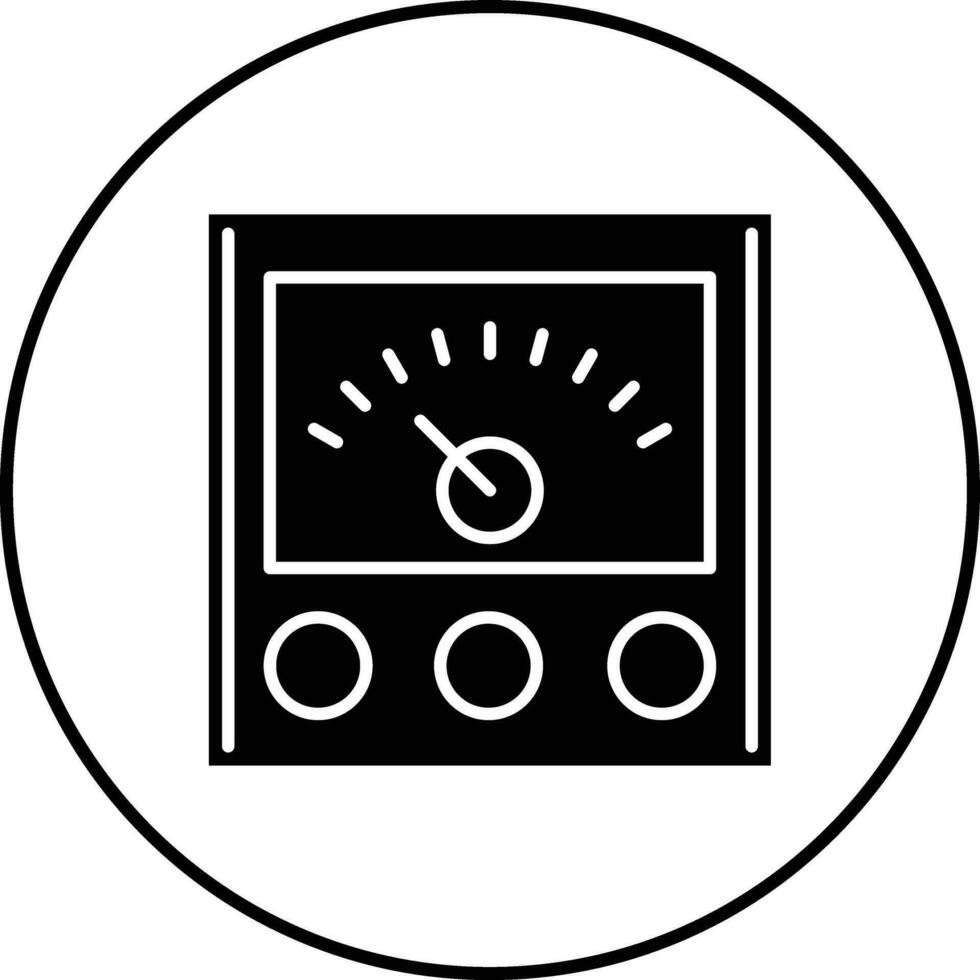 voltaje indicador vector icono