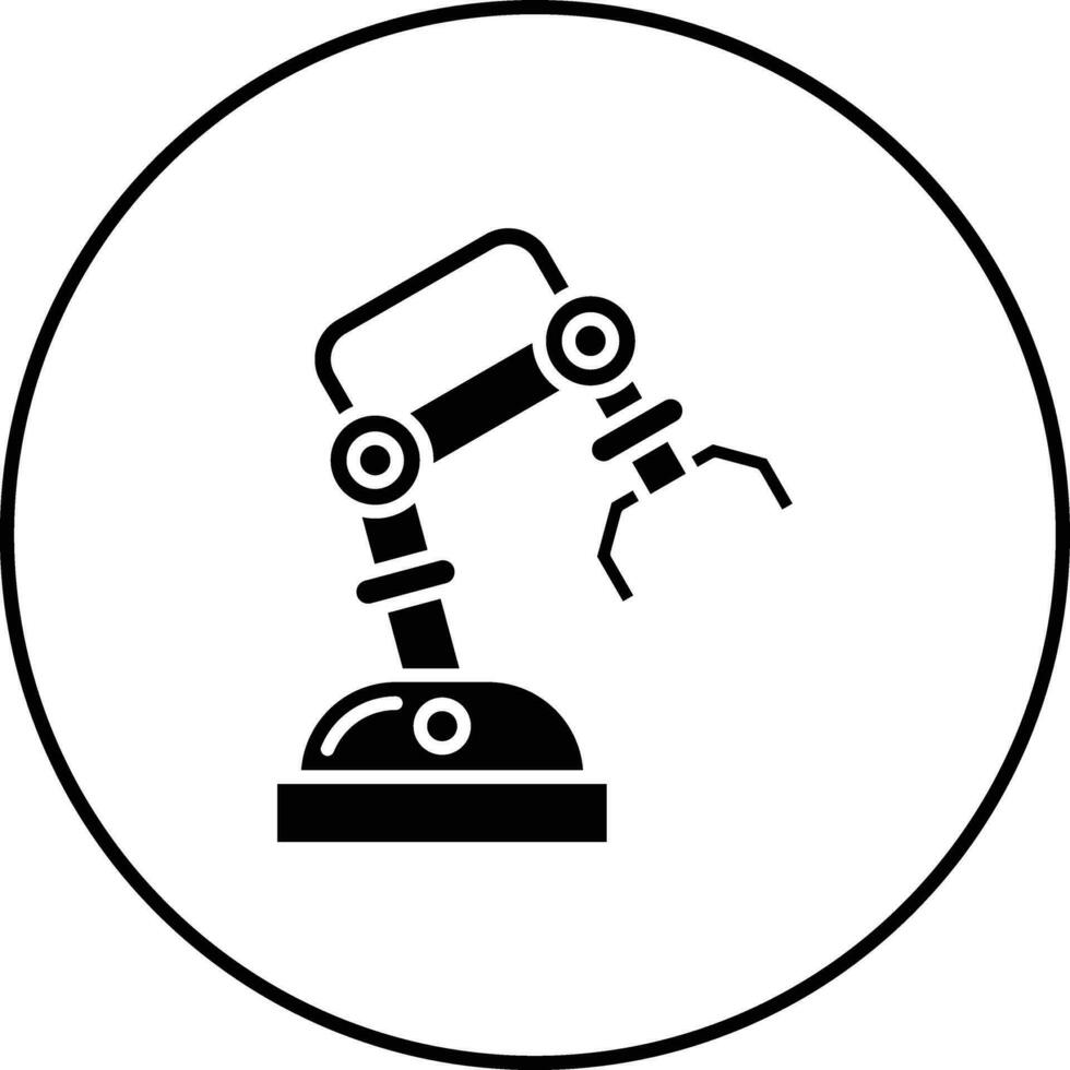 Robotic Arm Vector Icon