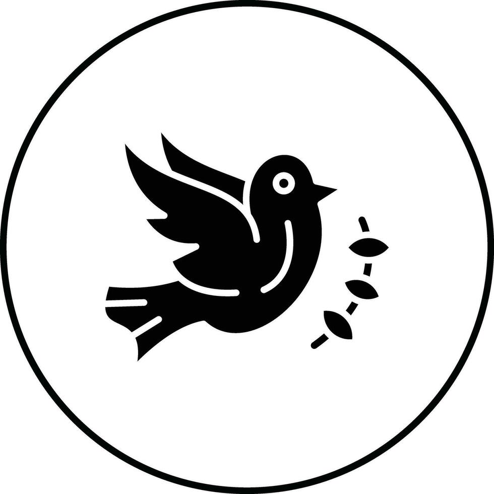 Dove Vector Icon