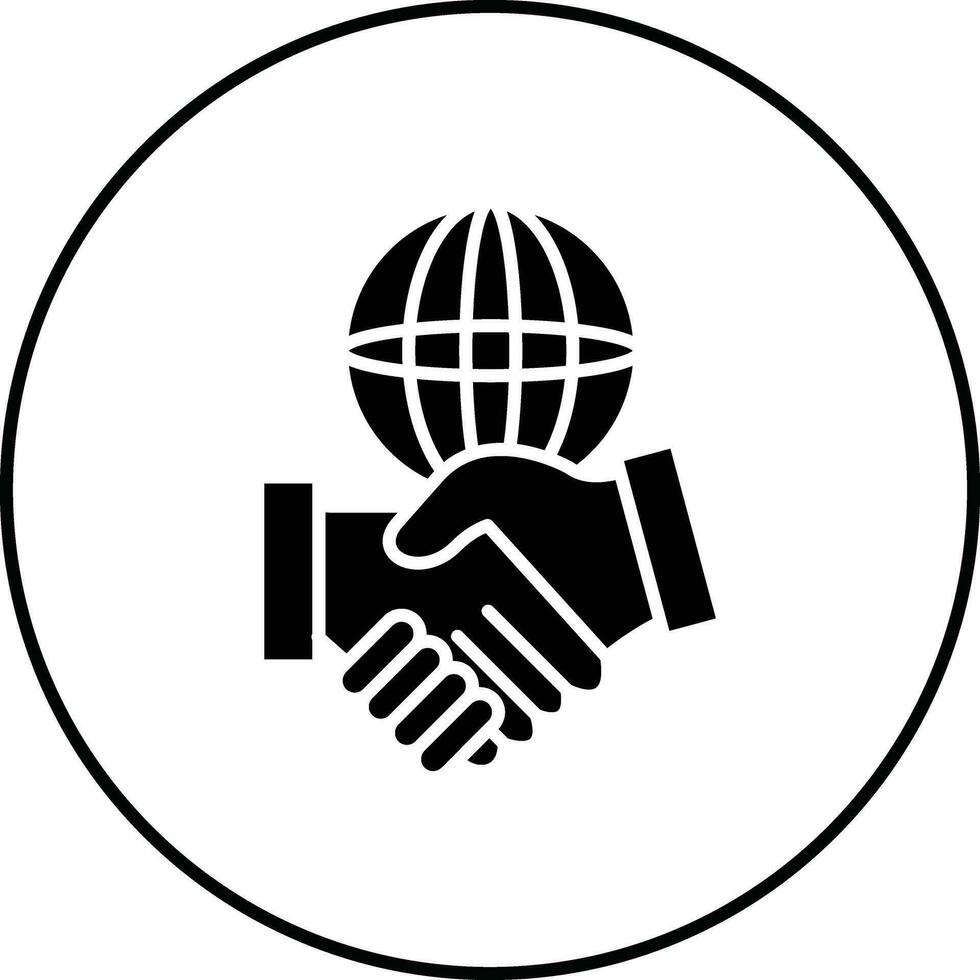 International Relations Vector Icon