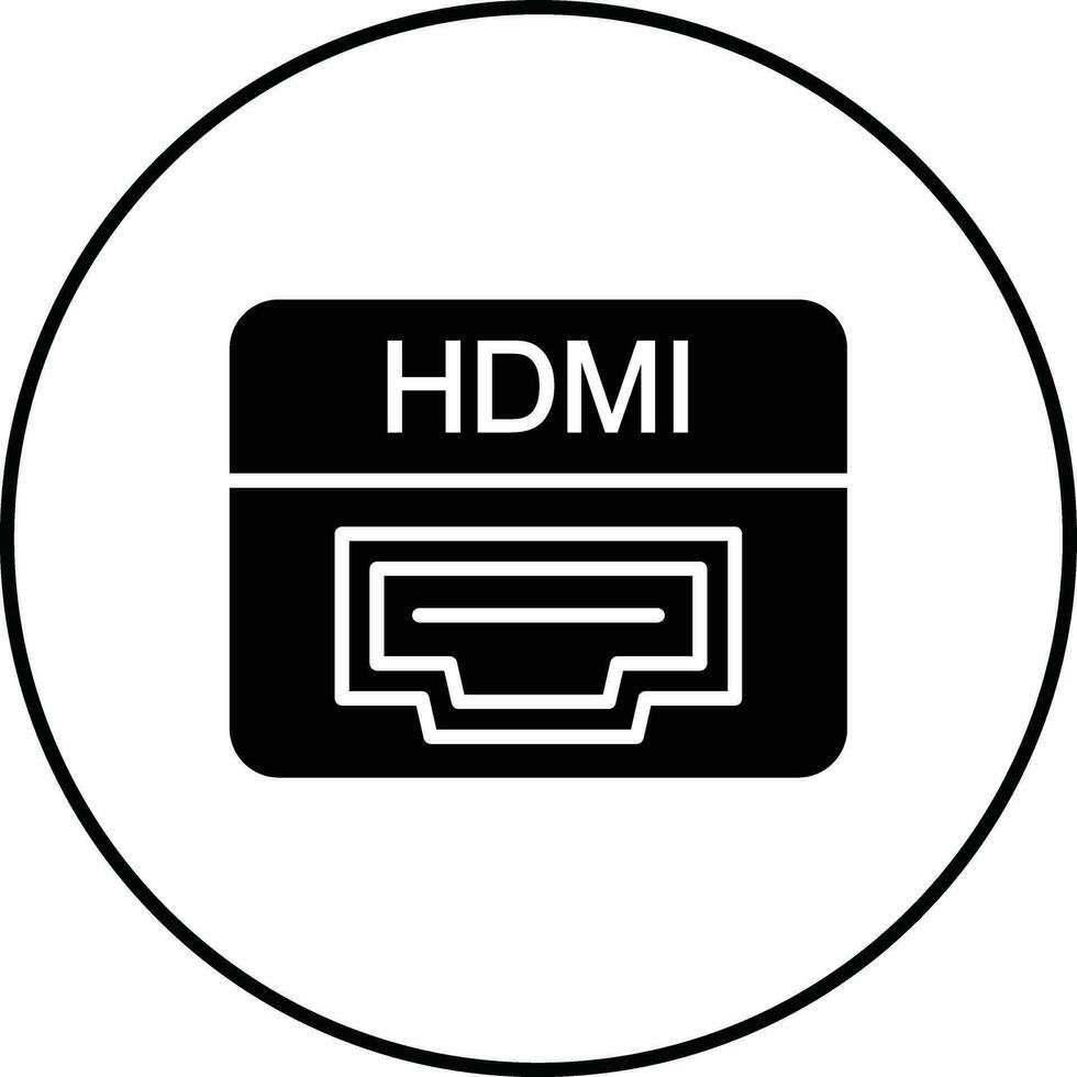 Hdmi Port Vector Icon